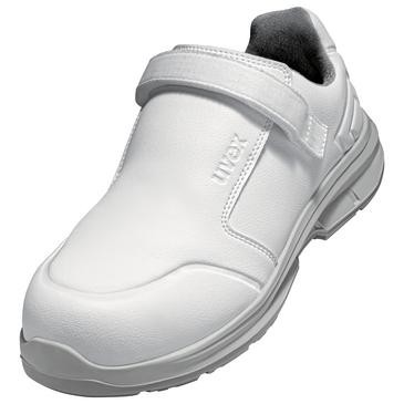 uvex 1 sport white Sicherheitsschuh S2 Halbschuh Slipper mit Klettriemen