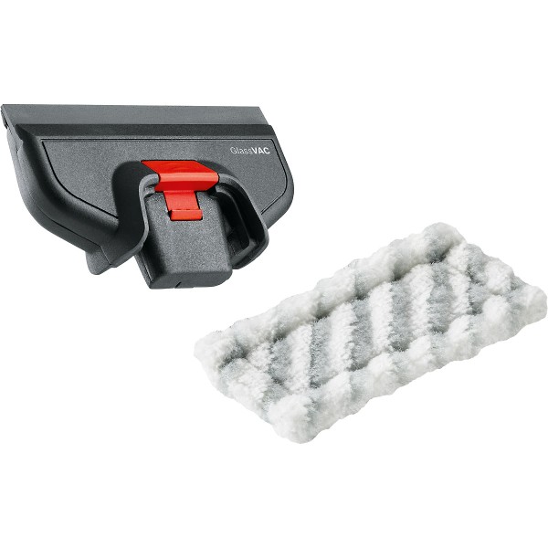 Bosch Reinigungs-Set mit kleinem Saugkopf, Systemzubehör für Fenstersauger GlassVAC