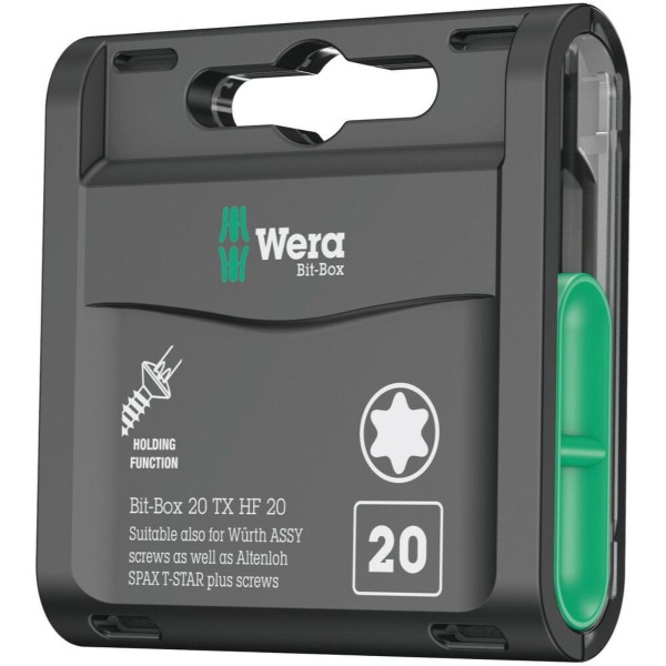 Wera Bit-Box 20 TX HF, TX 20 x 25 mm, 20-teilig