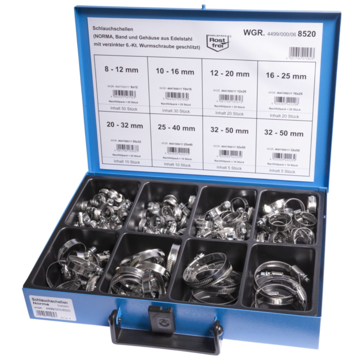 Jersvimc T-Bolt Schlauchschelle Edelstahl – Für 5,1 Cm ID, Klemmbereich 57–65 Mm, 2 Stück