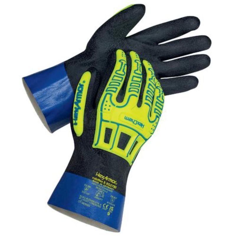 HexArmor Rig Lizard 2095 – Guanto Da Lavoro Resistente, Taglia 12 EU - 3
